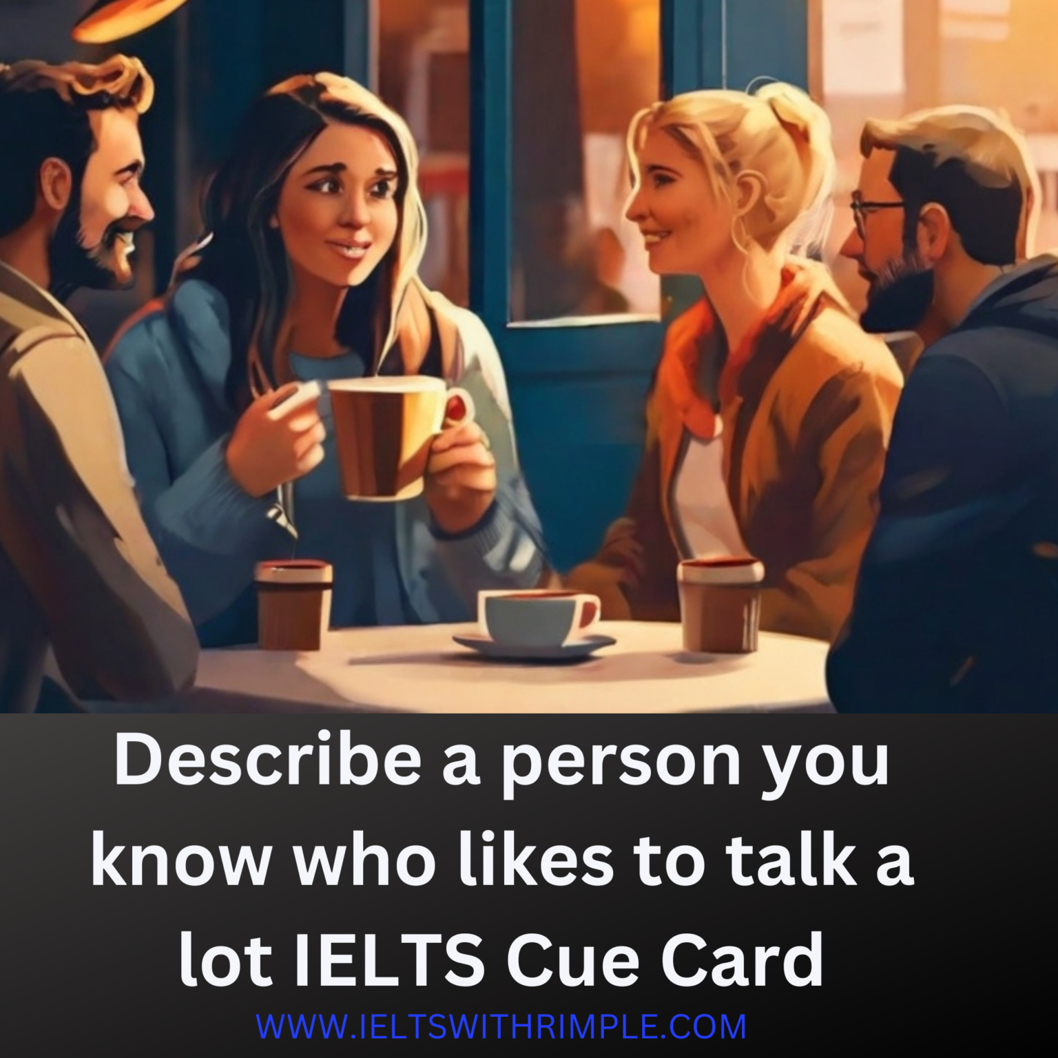 Describe A Person You Know Who Likes To Talk A Lot Ielts Cue Card